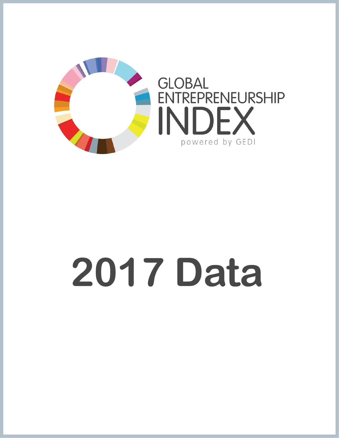 2017 Global Entrepreneurship Index Data - $10 fee