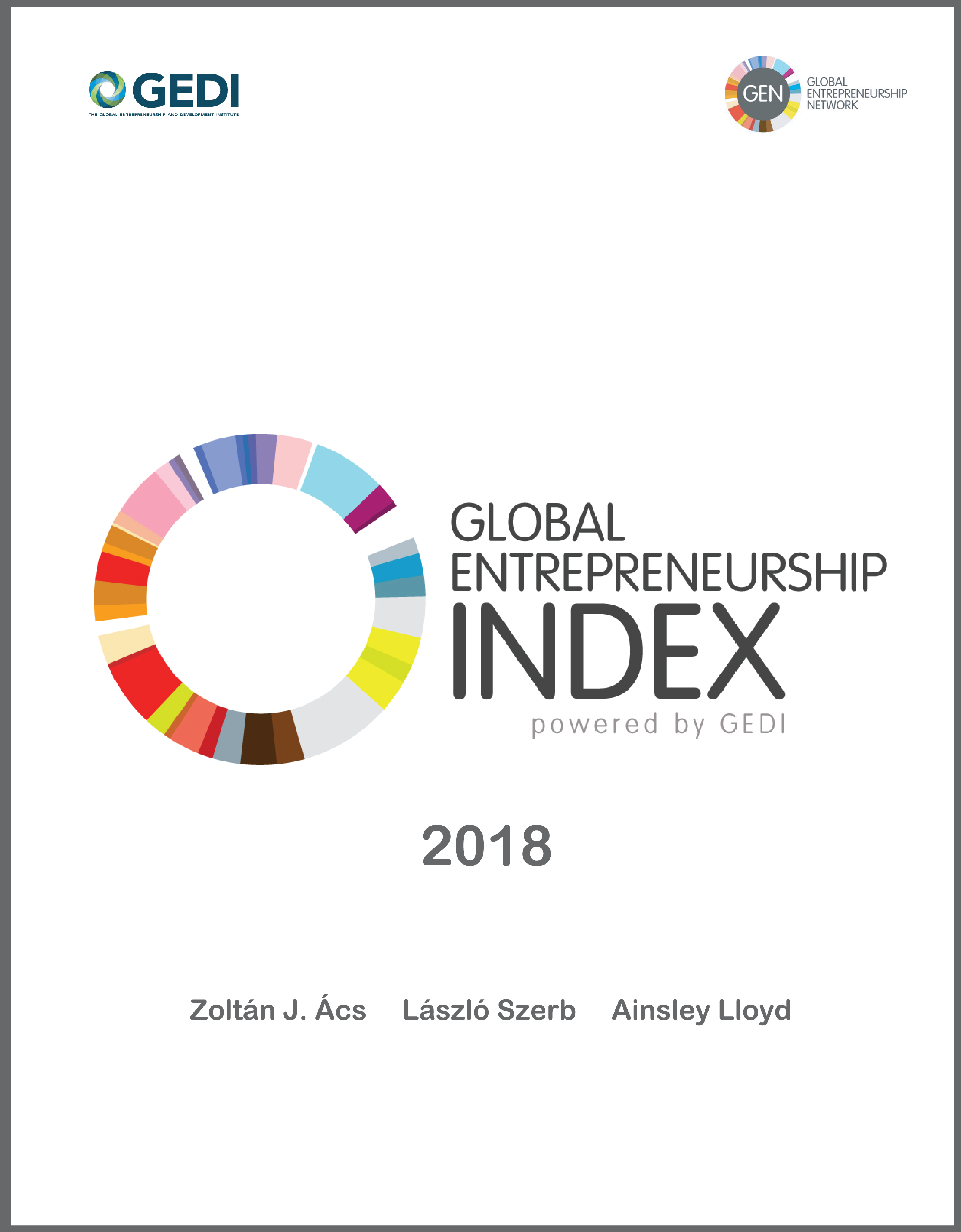 2018 Global Entrepreneurship Index